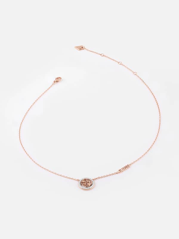 Halskæde GUESS "Life In 4G” Necklace Metalisk | JUBN02141JW, 0