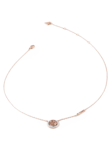Halskæde GUESS "Life In 4G” Necklace Metalisk | JUBN02141JW