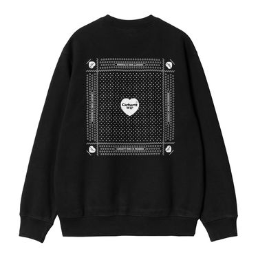 Sweater Carhartt WIP Heart Bandana Crewneck Sort | I033246_0D2_06, 3