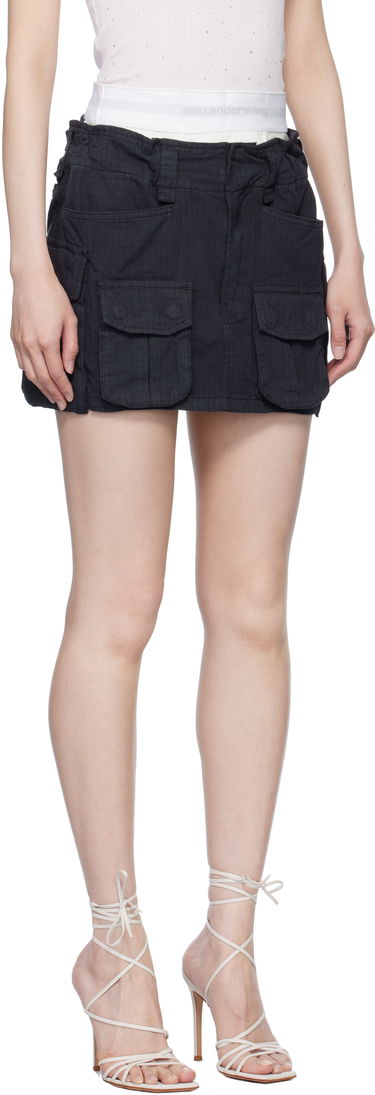 Nederdel Alexander Wang Alexander Wang Cargo Miniskirt Sort | 4DC1255569, 1