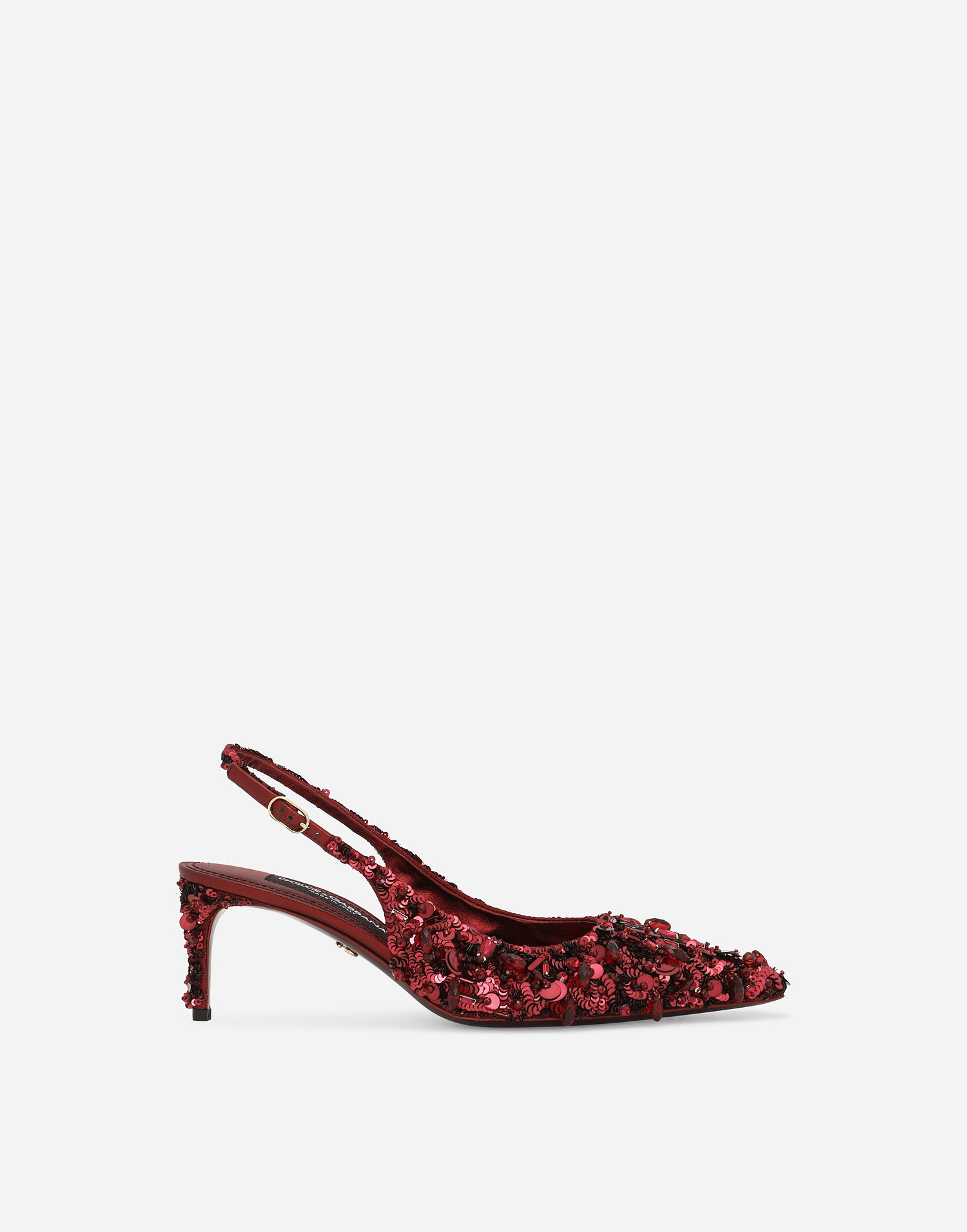 Tilbehør Dolce & Gabbana Dolce & Gabbana Tulle Slingbacks with Sequin Embellishment Rød | CG0806A9U8789554, 0