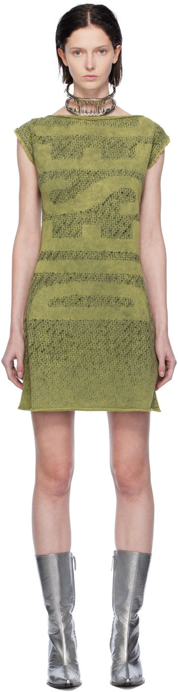Kjole Diesel D-Eroly Minidress Grøn | A12010 0LIAW, 0