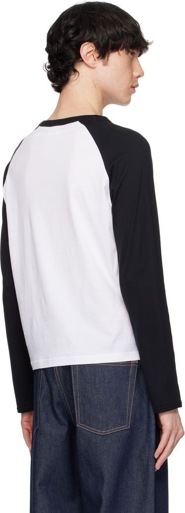 T-shirt Acne Studios Acne Studios Regular-Fit Long Sleeve T-Shirt Hvid | CL0320-, 2
