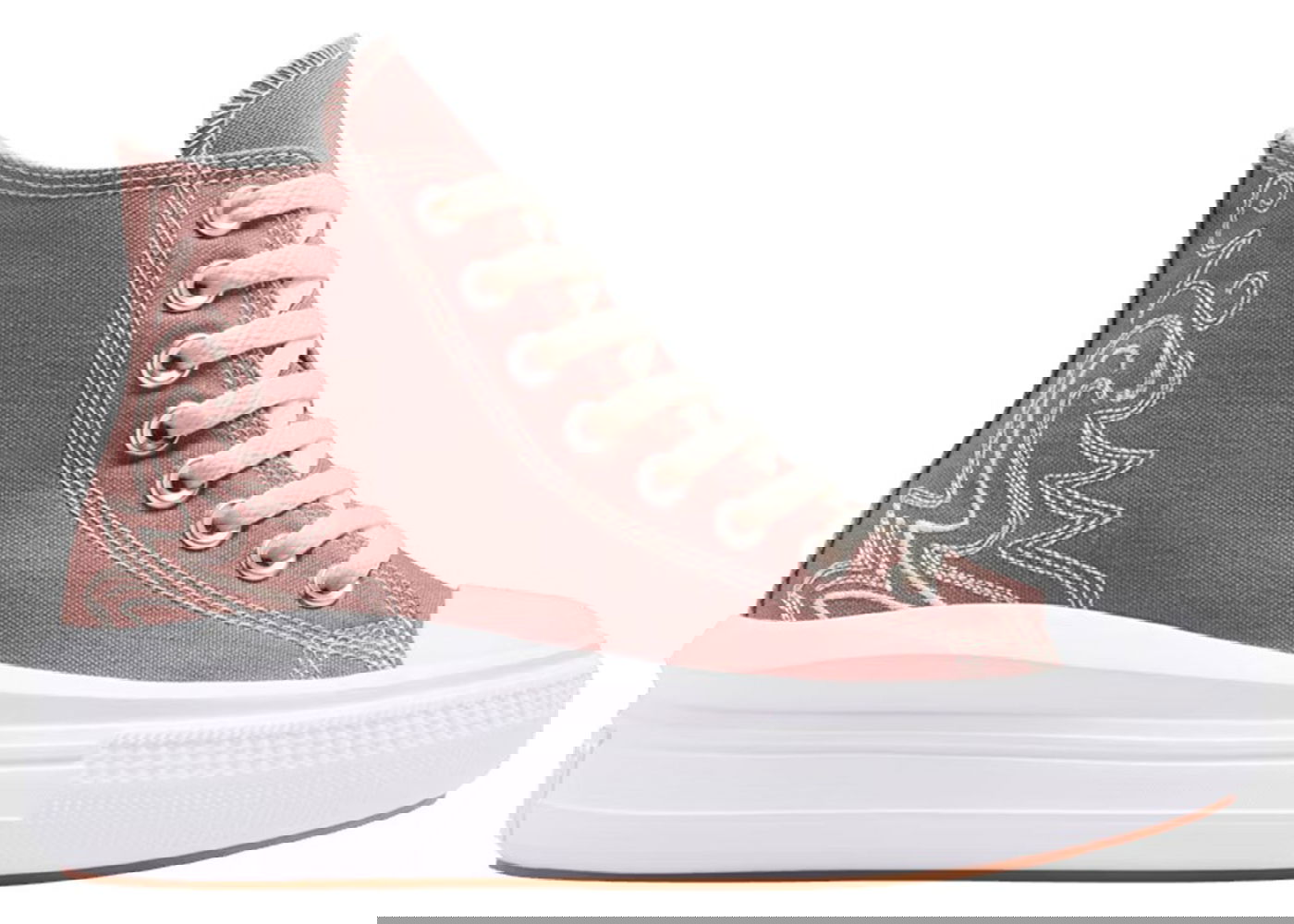 Sneakers og sko Converse Chuck Taylor All Star Move Platform Hi Western Embroidery Saddle W Lyserød | A03905C, 0