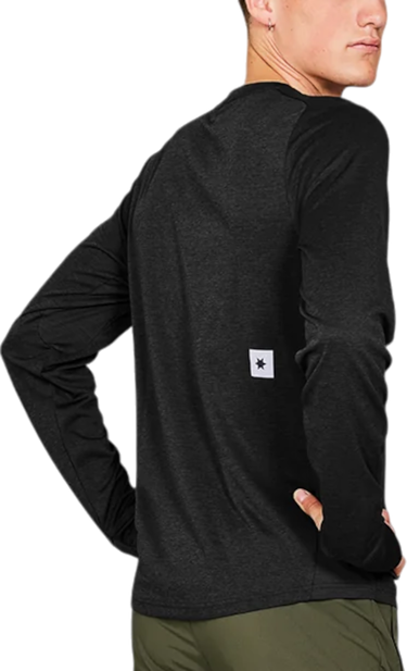 T-shirt Saysky Saysky Flow Long Sleeve T-Shirt Sort | mmrls60c9001, 1