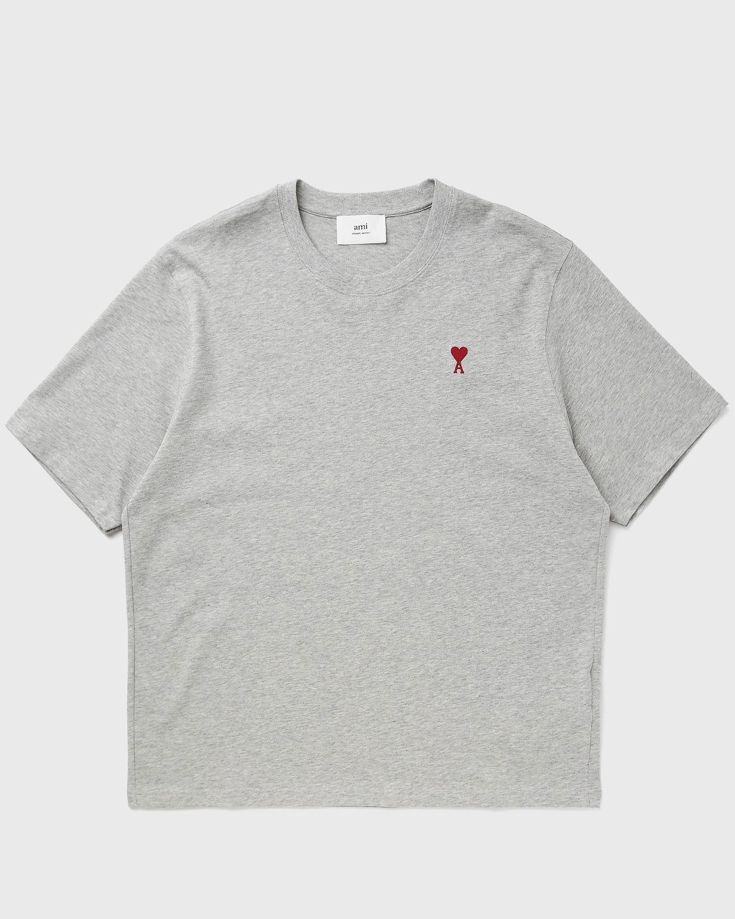T-shirt AMI Paris RED DE COEUR TEE Grå | BFUTS005.726-0951, 0
