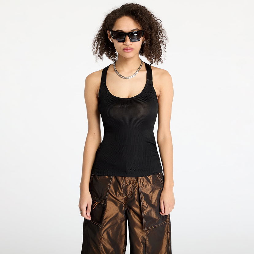 Tanktop Off-White Off-White Light Rib Alla Tank Top Sort | OWAD25SS25JER0011010