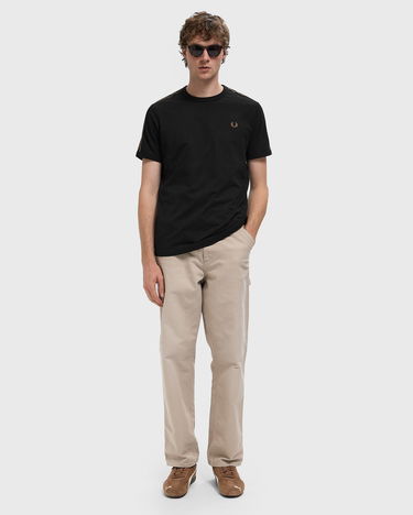 T-shirt Fred Perry Contrast Taping T-Shirt Sort | M4613-S77, 1