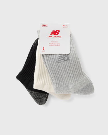 Sokker New Balance Midweight Active Crew Socks - 3 Pairs Flerfarvet | LAS35203-AS1, 2
