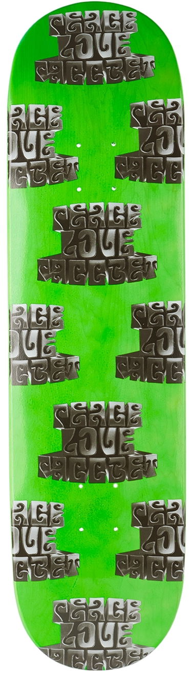 Flexstyle PACCBET Rassvet Green 3D Skateboard Deck, 8.1 in Grøn | PACC10SK14, 0