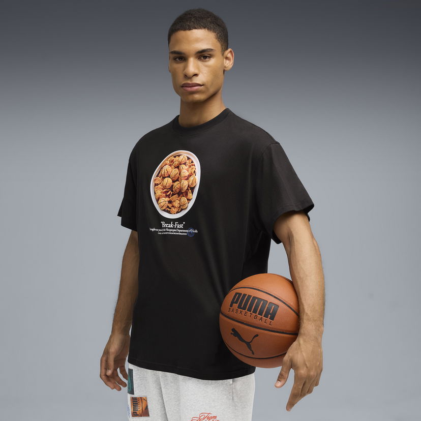 T-shirt Puma Hooptopia Break Fast T-Shirt Sort | 632881_01