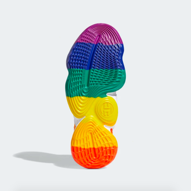 Sneakers og sko adidas Performance Harden Vol. 4 "Pride" Hvid | FX4797, 4
