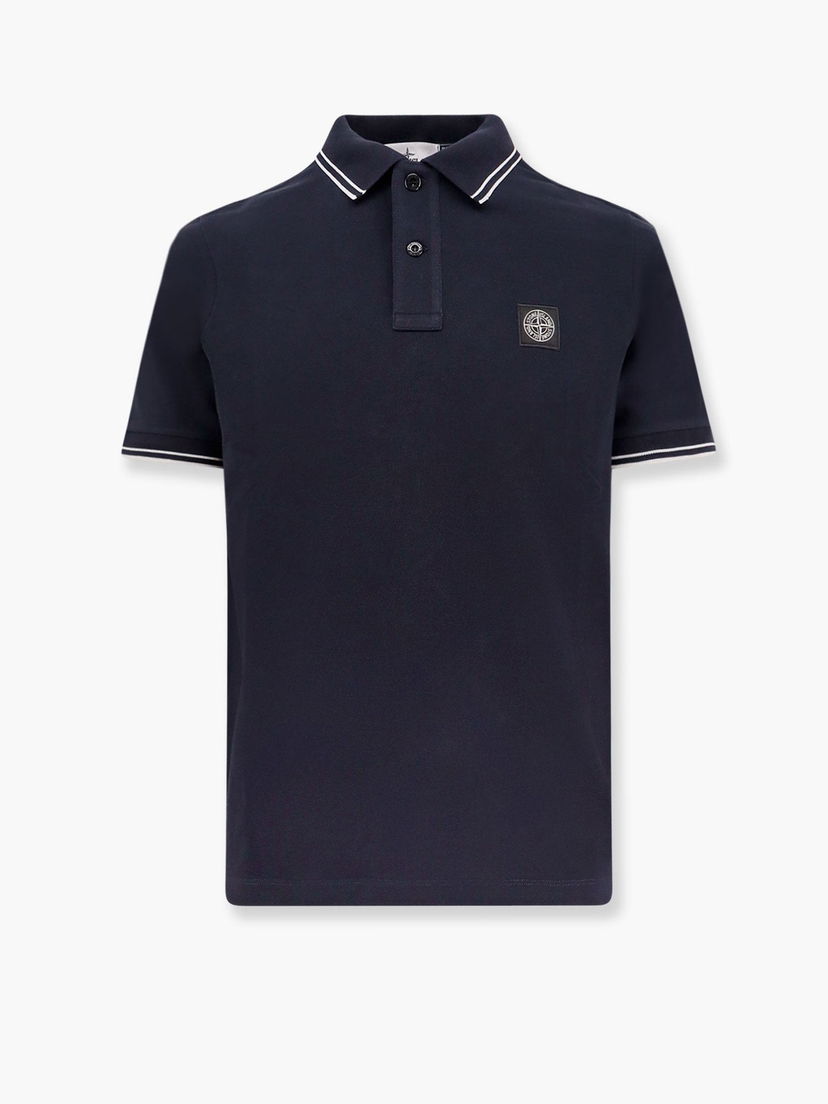 Polo skjorte Stone Island Navy Blue Polo Shirt Mørkeblå | K1S1522002SCS0018V0020