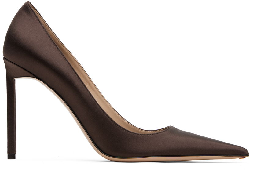 Smykker Tom Ford TOM FORD Betty Satin Heels Brun | W3721-TSA001N