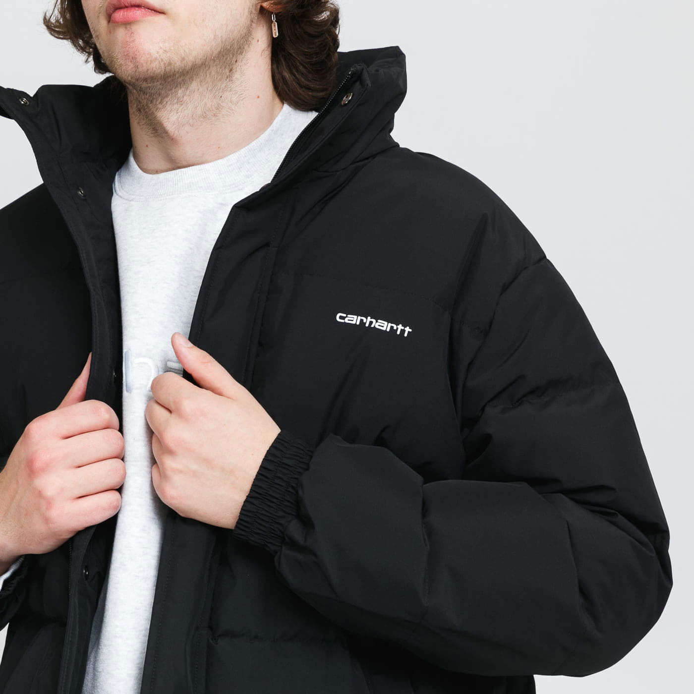Jakke Carhartt WIP Danville Jacket Black Sort | I029450.0D2XX, 1