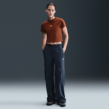 Crop top Nike ACG Nike ACG Dri-FIT Cropped Short Sleeve T-Shirt Brun | HM6084-245, 3