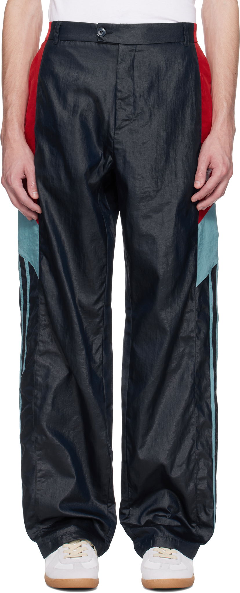 Joggingbukser Martine Rose Martine Rose Paneled Track Pants Sort | 174WP10504
