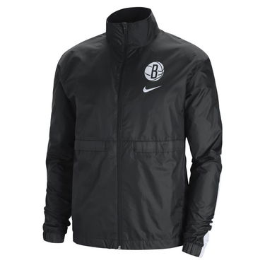 Jakke Nike Brooklyn Nets Courtside NBA Tracksuit Jacket Sort | DN8748-010, 0