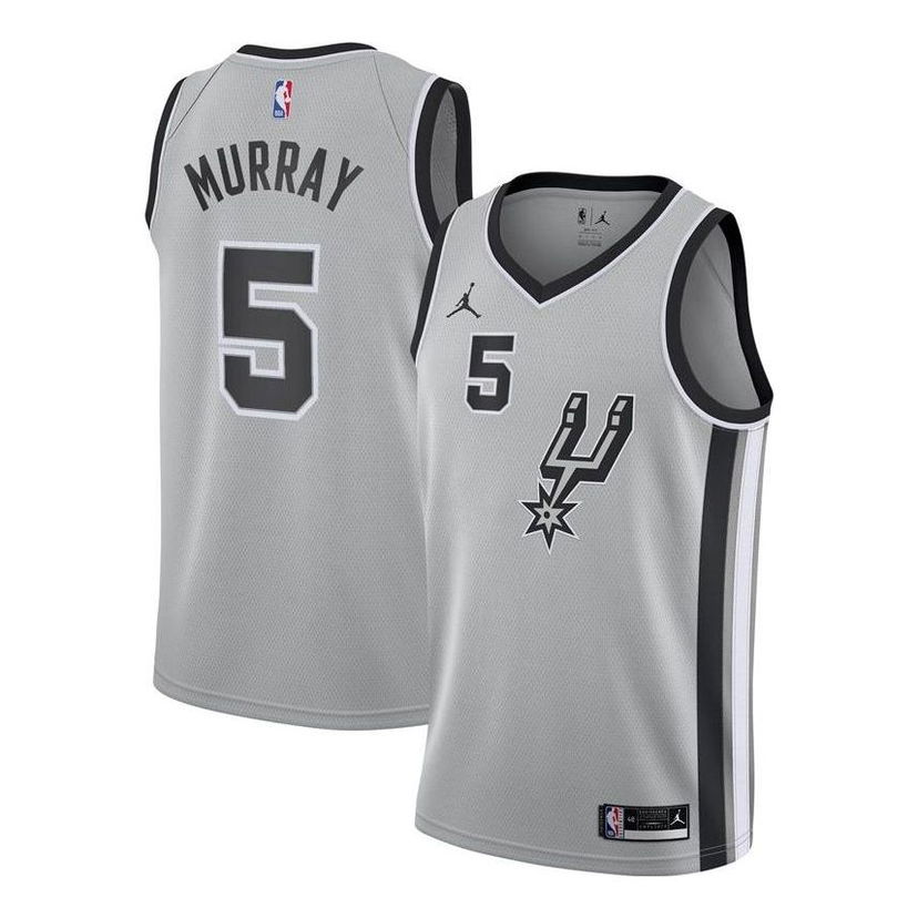 Jersey Jordan NBA San Antonio Spurs Dejounte Murray Jersey Grå | CV9494-011