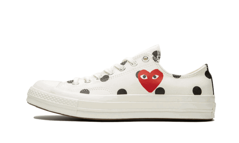 Sneakers og sko Converse Comme des Garçons PLAY x Chuck Taylor All-Star 70s OX Hvid | 157249C, 0