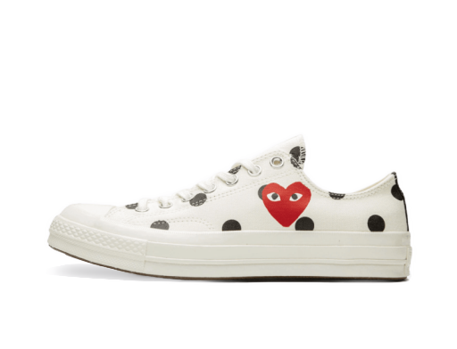 Sneakers og sko Converse Comme des Garçons PLAY x Chuck Taylor All-Star 70s OX Hvid | 157249C