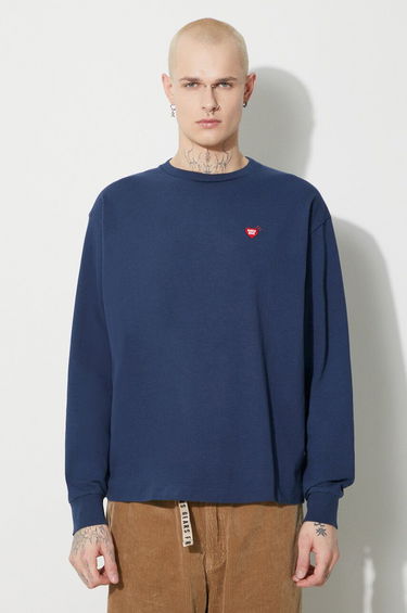 T-shirt Human Made Graphic Long Sleeve T-Shirt Blå | HM26CS009, 3
