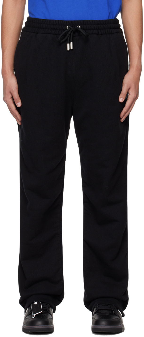 Joggingbukser Off-White Black Diag Sweatpants Sort | OMCH054S24FLE0031001