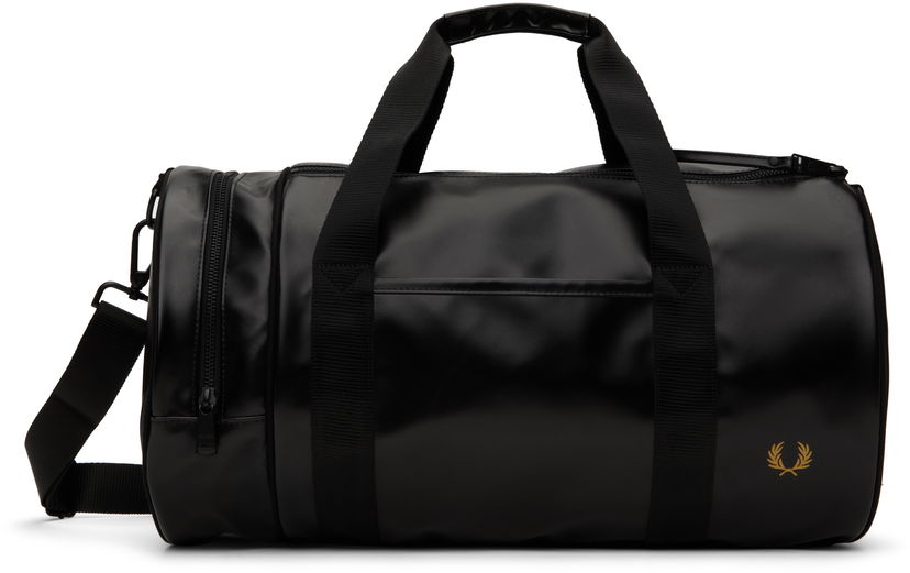 Rejsetaske Fred Perry Fred Perry Tonal Barrel Duffle Bag Sort | L7260