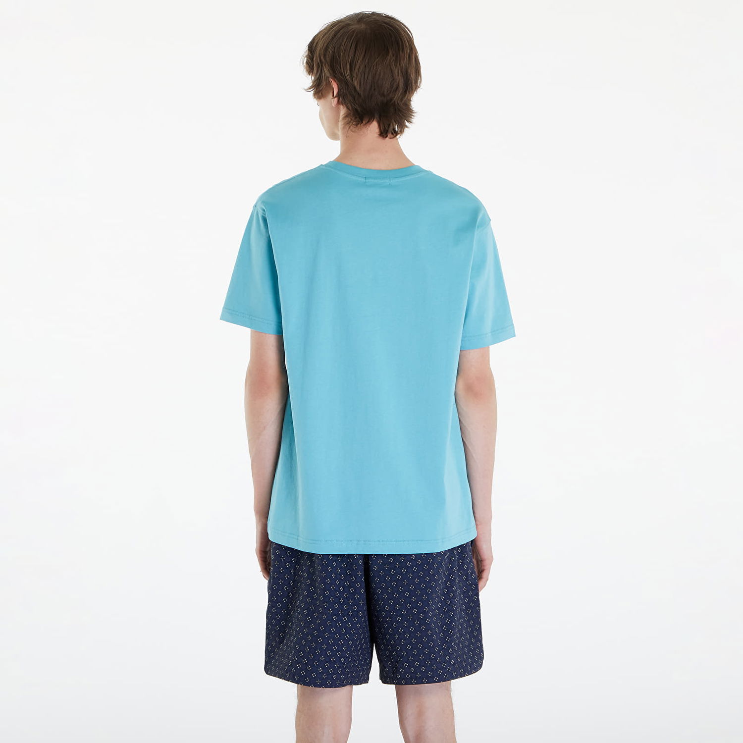 T-shirt Dime Classic Small Logo T-Shirt Ocean Blue Turkis | DIMESP24D211BLU, 1