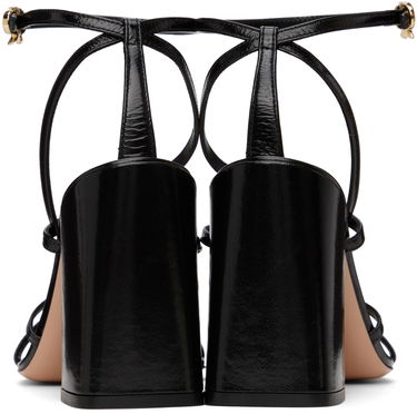 Sneakers og sko Gianvito Rossi Heeled Strap Sandals Sort | G32335.95RIC.NUI, 1