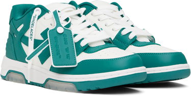 Sneakers og sko Off-White Off-White Out Of Office Grøn | OMIA189S25LEA0024801, 3
