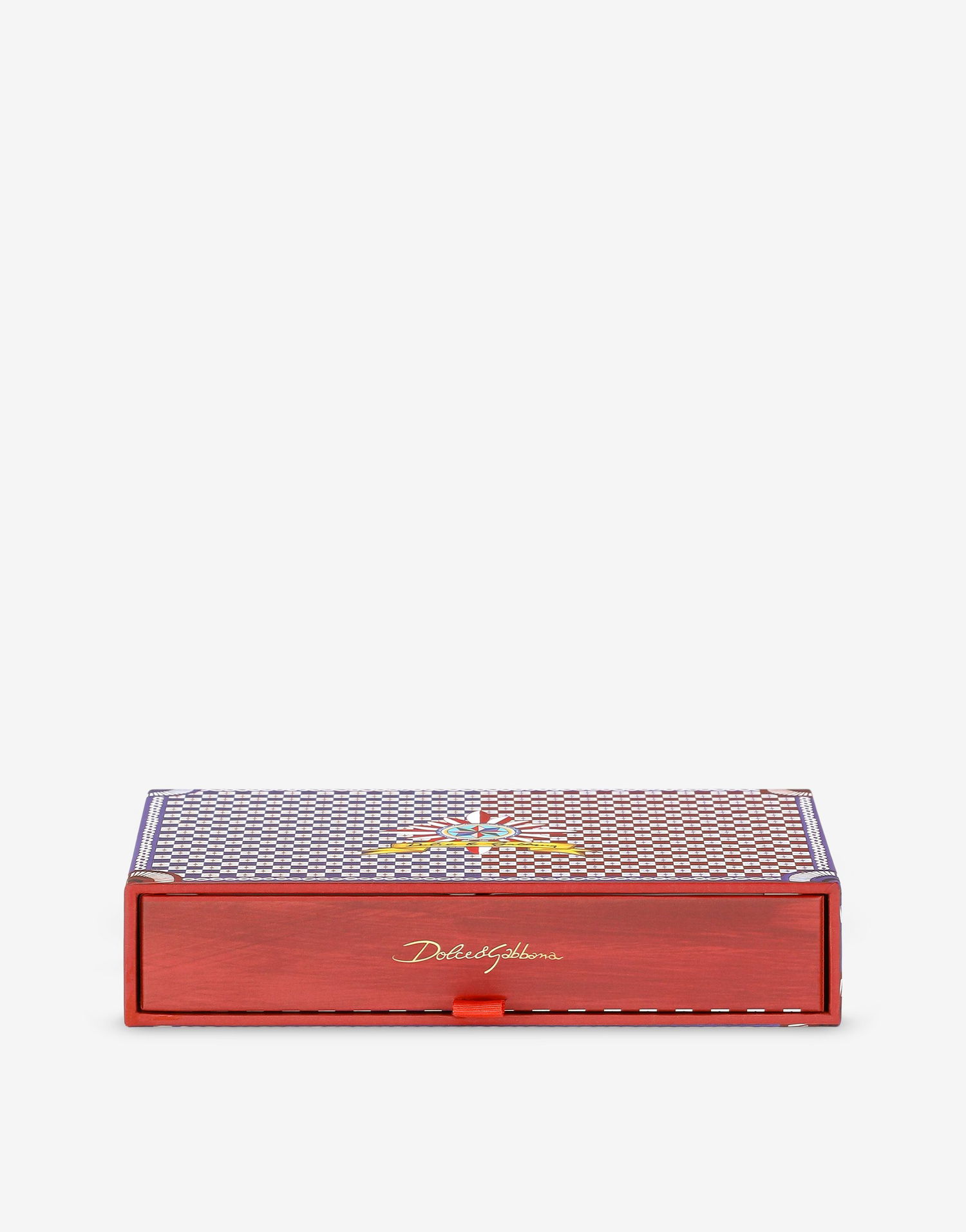Spil Dolce & Gabbana Dolce & Gabbana Compass Rose Print Poker Cards Boardgames Onesize Flerfarvet | TCC205TCAG1UC036, 1