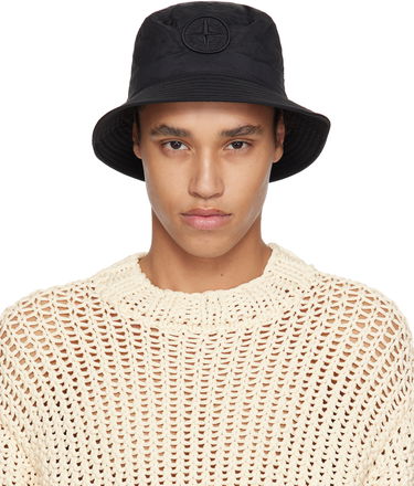 Hat Stone Island Stone Island Nylon Bucket Hat Sort | K1S15 9100009 S0076, 0