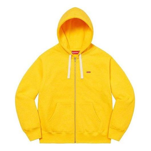 Sweatshirt Supreme Small Box Drawcord Zip Up Hoodie Gul | SUP-FW22-799, 0