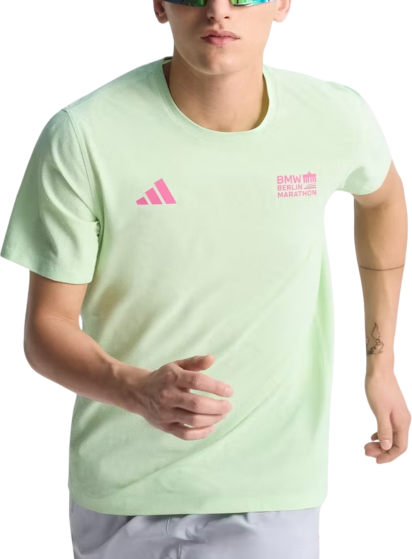 T-shirt adidas Originals Adidas BMW Berlin Marathon 2025 T-Shirt Grøn | jz6361