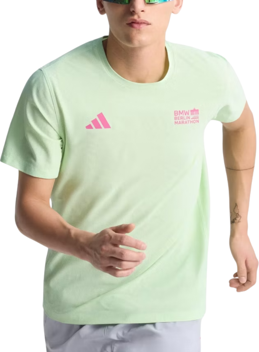 T-shirt adidas Originals Adidas BMW Berlin Marathon 2025 T-Shirt Grøn | jz6361, 0