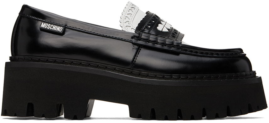 Tøj Moschino Moschino Platform Loafers Sort | MA10166G1L MJ1 00A, 0