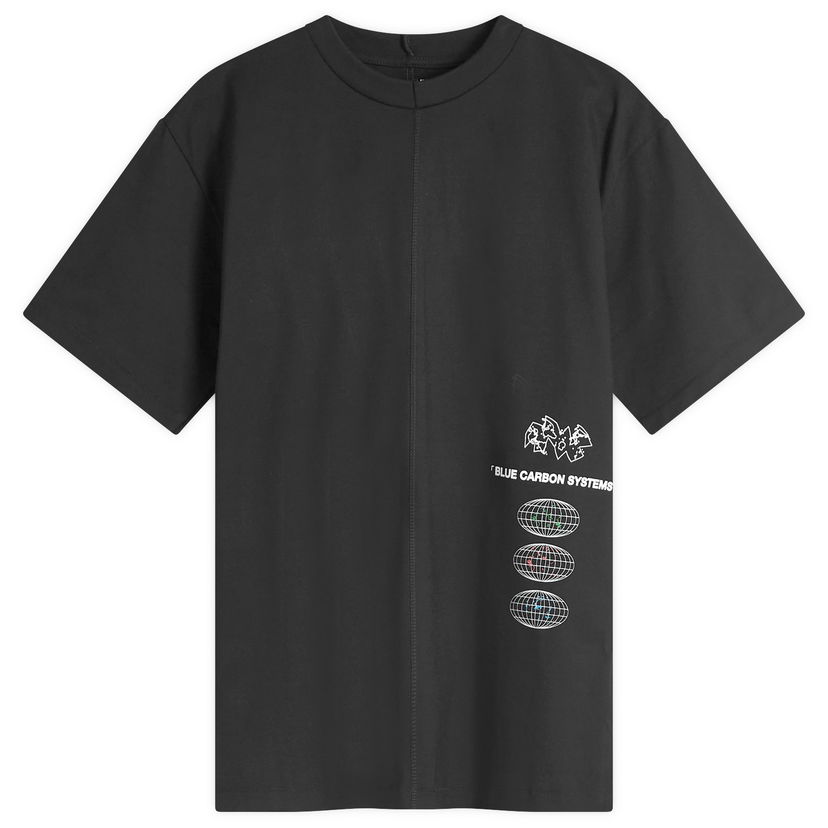 T-shirt Space Available Blue Carbon Systems Infographic T-Shirt Sort | SA-BCSI001-BLK