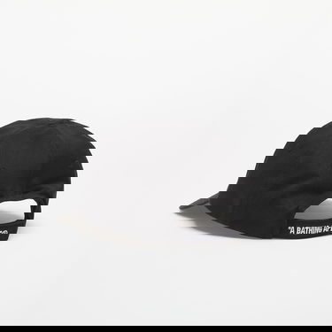 Kasket BAPE A BATHING APE Logo Cotton Twill Cap Sort | 001CPL301314MBLK, 1