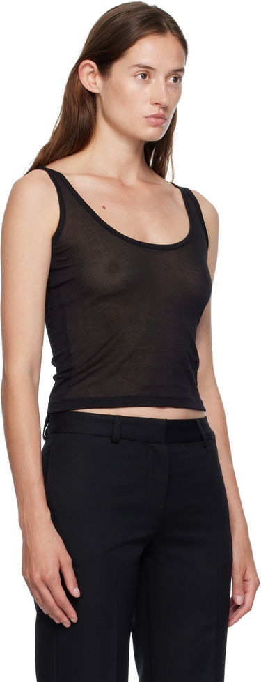 Tanktop OUR LEGACY OUR LEGACY Blade Sheer Tank Top Sort | W4256BB, 1