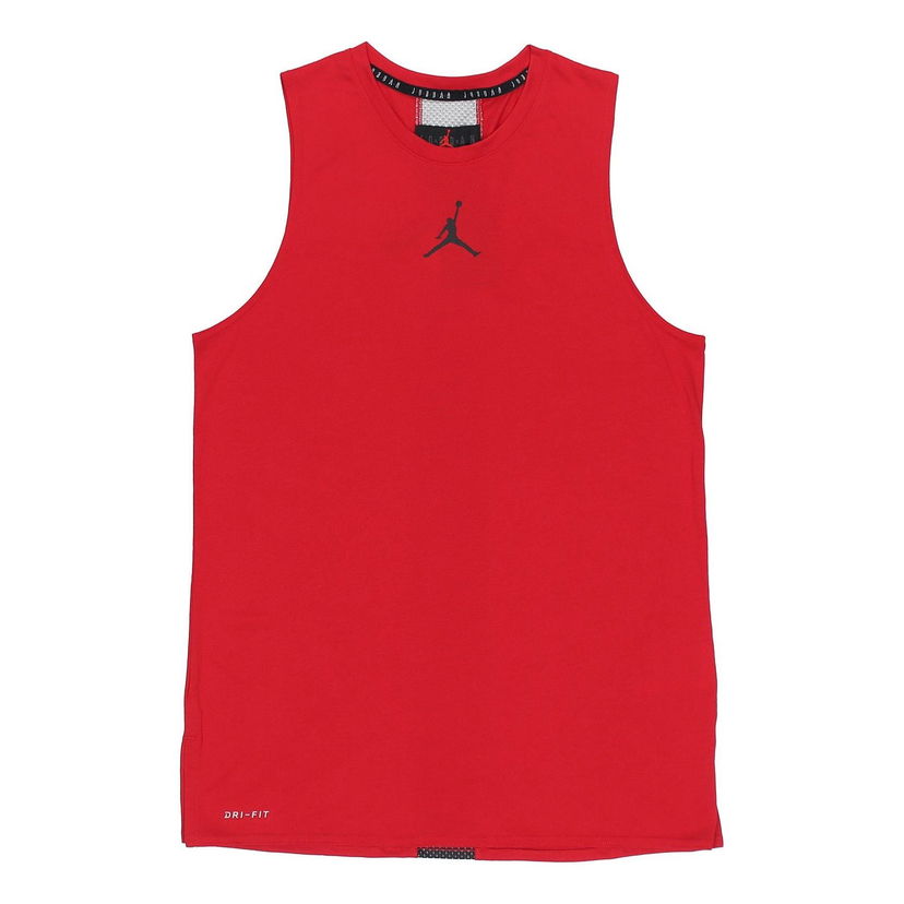 Tanktop Jordan Jordan Air Logo Breathable Basketball Vest Rød | CZ7851-687