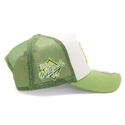 Kasket New Era 9FORTY A-Frame Trucker MLB Style Activist Oakland Athletics Cooperstown Green / Cy Grøn | 60435091, 1