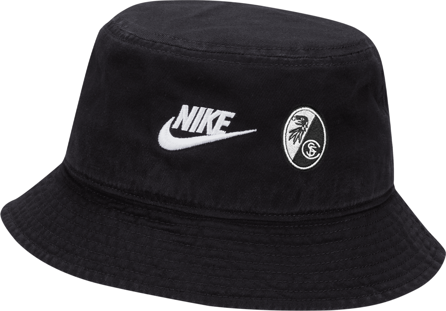 Hat Nike Nike SC Freiburg Apex Futura Washed Bucket Hat Sort | 6scffb5381-010, 0