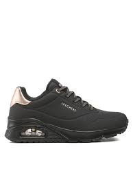 Sneakers og sko Skechers Uno Sort | 155196-BBK, 0