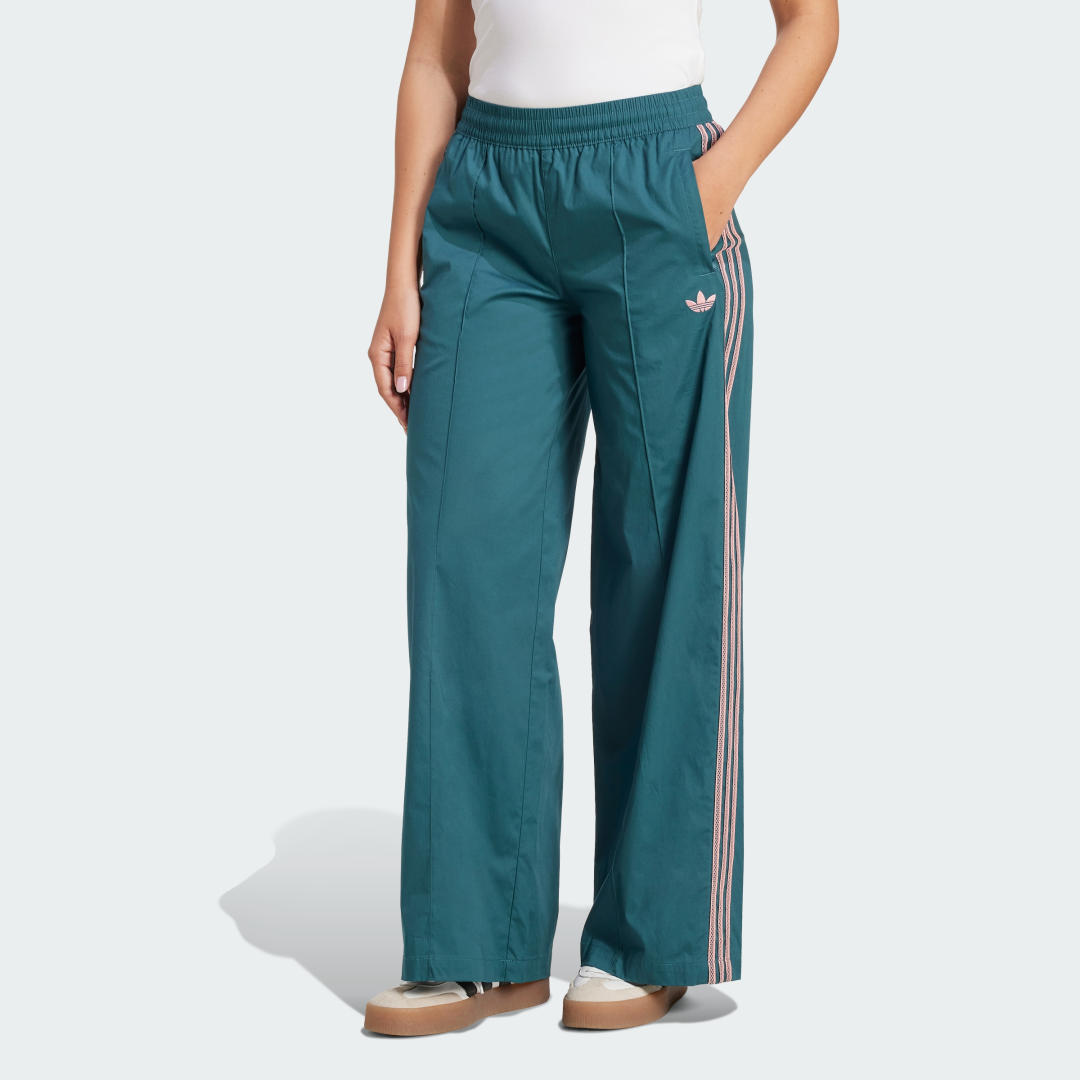 Joggingbukser adidas Originals adidas Originals Summer Glow Wide Leg Pants Grøn | KC0677, 0