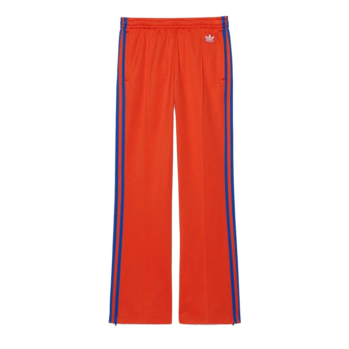Joggingbukser Gucci adidas x Cotton Jersey Jogging Pant Orange/Blue Rød | ‎727535 XJEGU 7476, 0