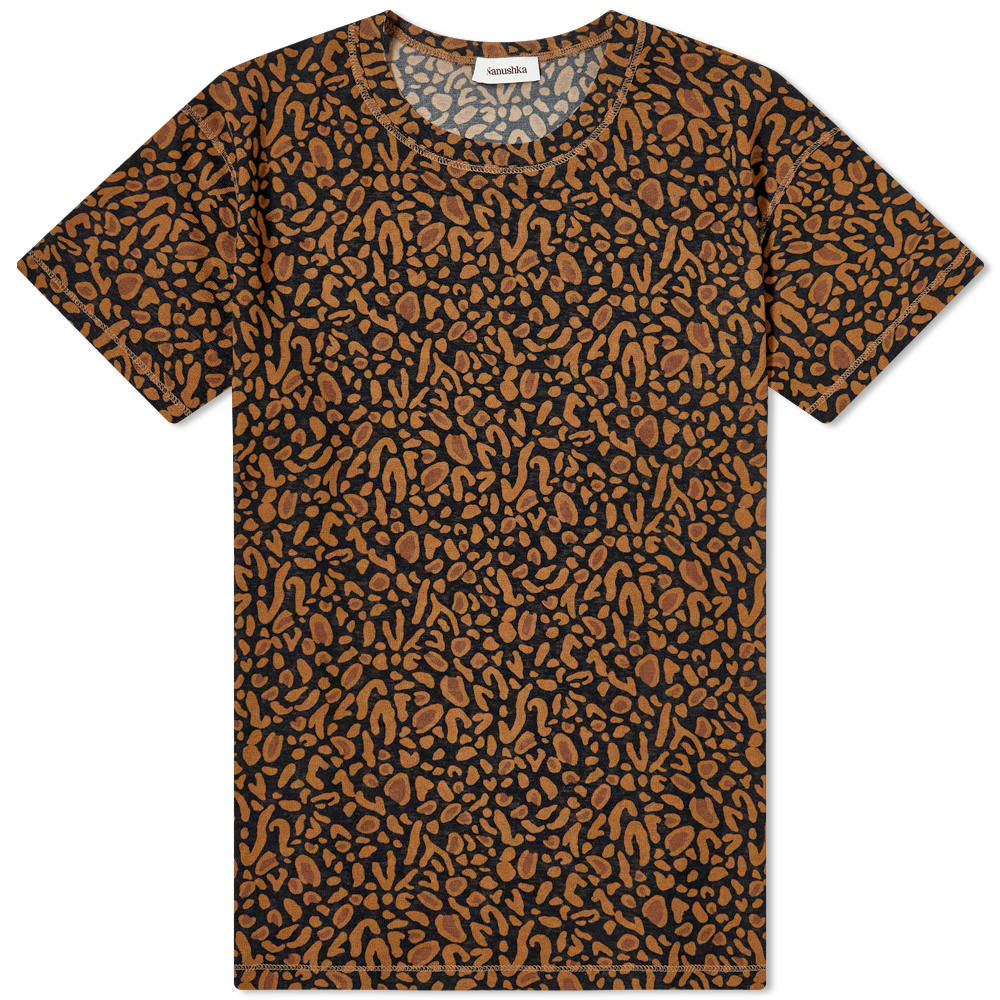 T-shirt Nanushka Guy Mini Printed Tee Flerfarvet | NW22SSTP00477, 0