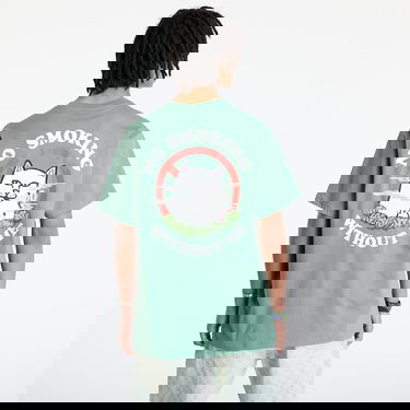 T-shirt RIPNDIP Rip N Dip No Smoking T-Shirt Grøn | RNDSPR25159, 3