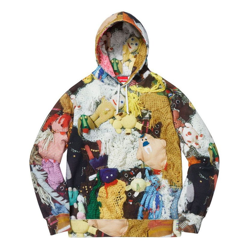 Sweatshirt Supreme Mike Kelley More Love Hours Than Can Ever Be Repaid Hoodie Flerfarvet | SUP-FW18-286