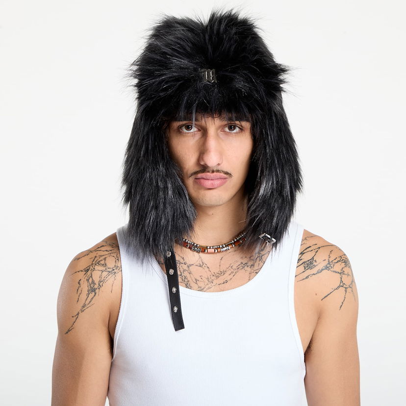 Hat MISBHV MISBHV Faux Fur Aviator Hat S/M Sort | 251A503